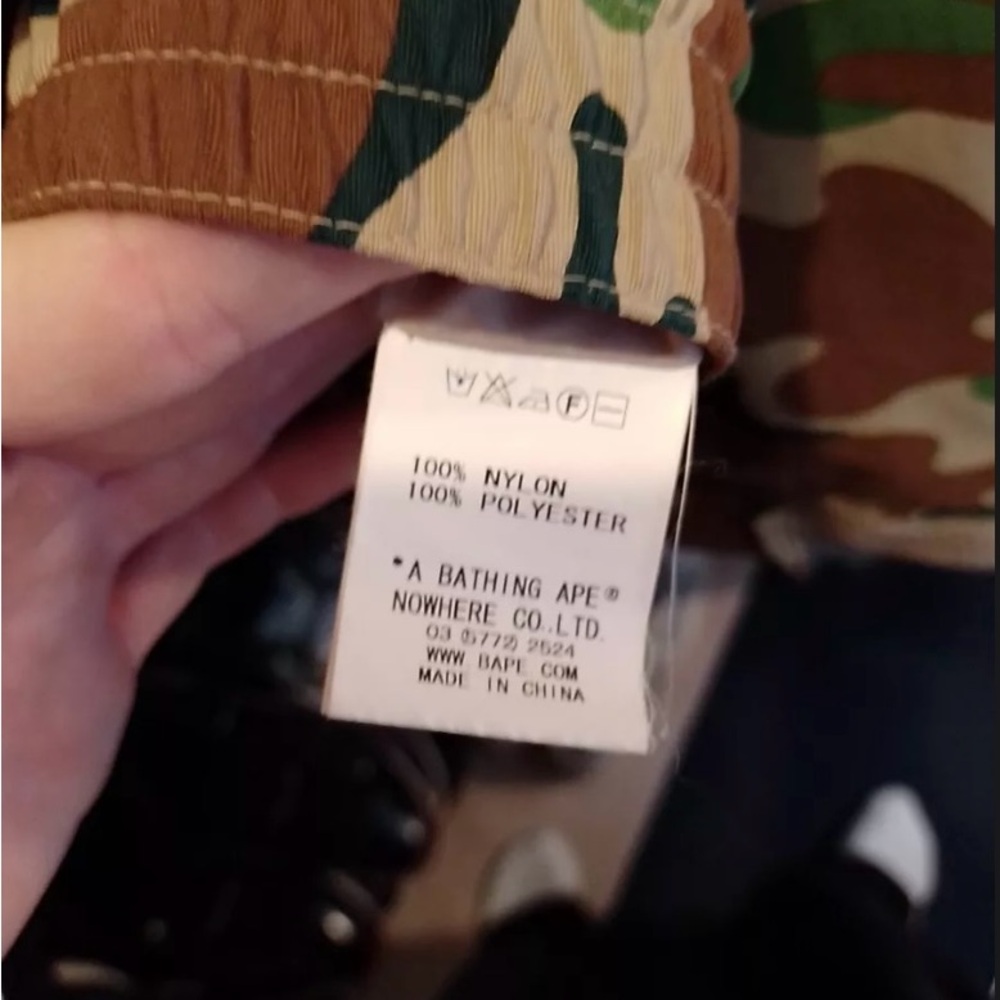 A Bathing Ape Bape nigo era woodland camo snowboard jacket removable hood Sz S - Picture 4 of 9